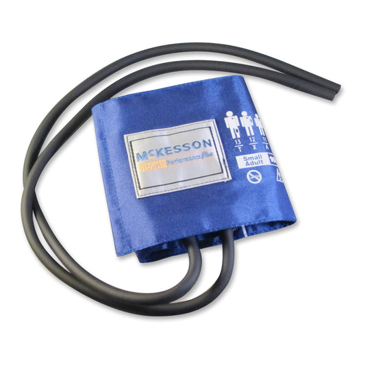 Reusable Blood Pressure Cuff McKesson LUMEON™ 19 to 27 cm Arm Nylon Cuff Small Adult Cuff - 01-845-10SARB-2GM