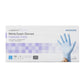 McKesson Confiderm® 6.5CX Nitrile Extended Cuff Length Exam Glove, Large, Blue 14-678C