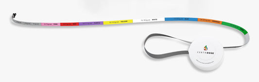 Retractable Pediatric Measuring Tape Certa Dose Pediatric Emergency - PL-6000