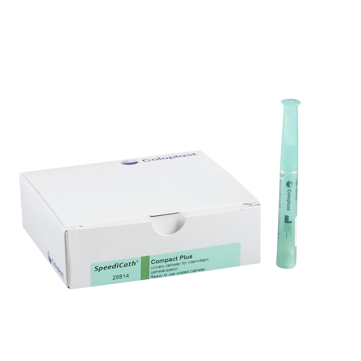 Urethral Catheter SpeediCath® Compact Plus Straight Tip Hydrophilic Coated Polyurethane 14 Fr. 3-1/2 Inch - 28814