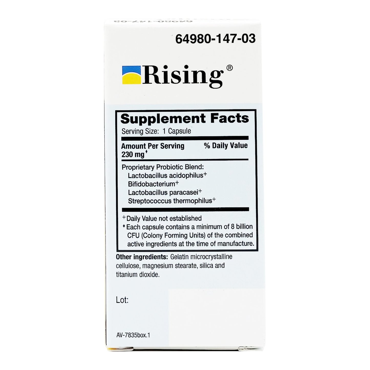 RisaQuad™ Probiotic Dietary Supplement 64980014703