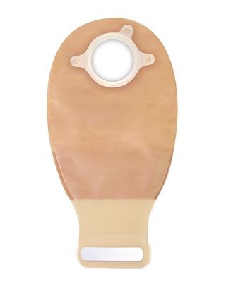 Ostomy Pouch Natura® Two-Piece System 12 Inch Length 1-1/2 Inch Stoma Drainable - 416415