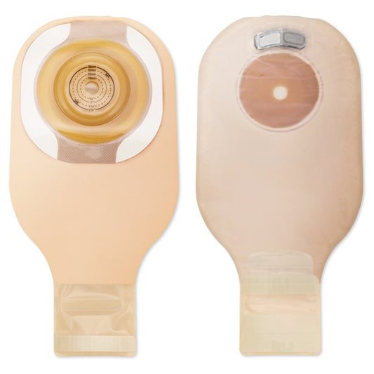 Ostomy Pouch Premier™ Flextend™ One-Piece System 12 Inch Length Soft Convex, Trim to Fit 1/2 to 1-1/2 Inch Stoma Drainable - 8678