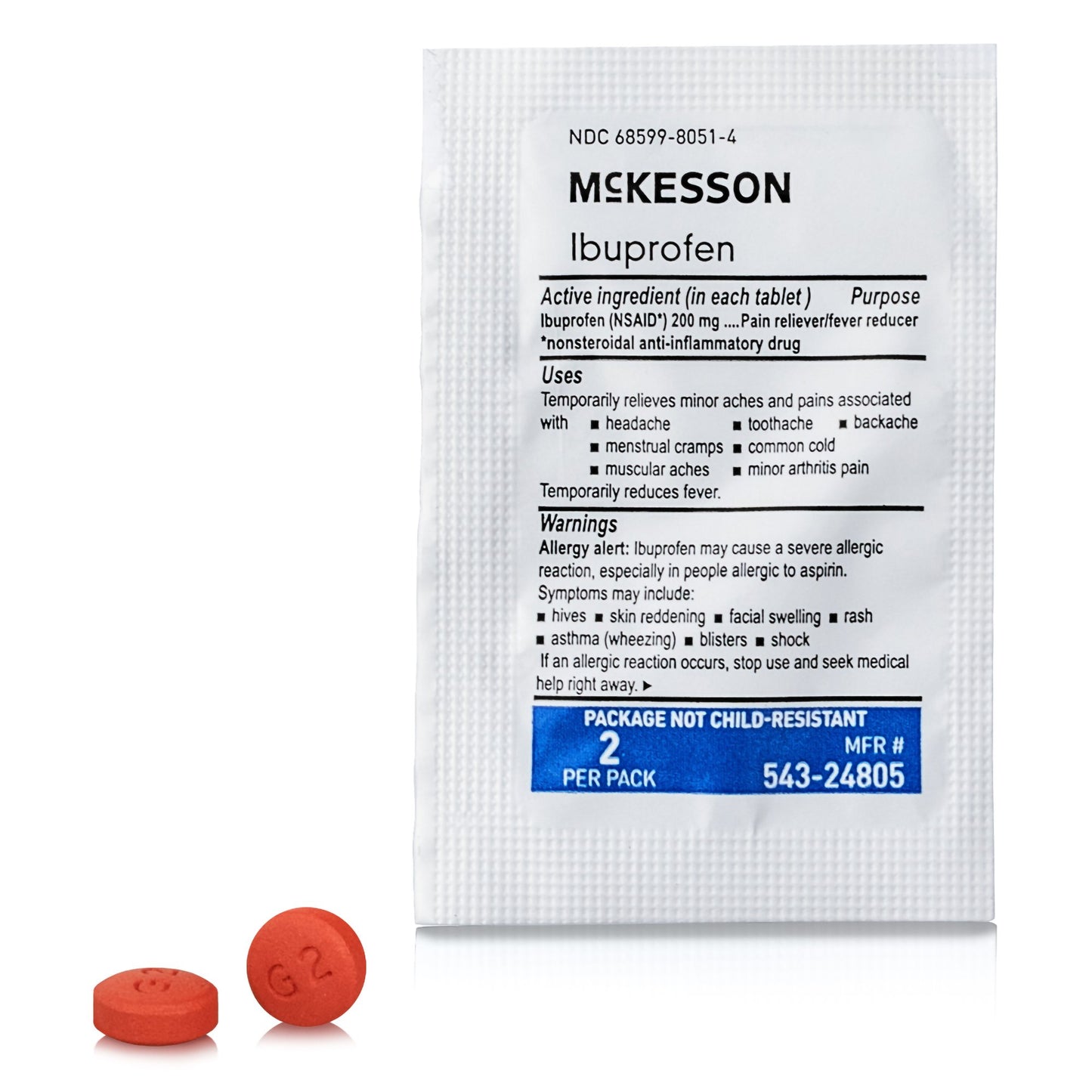 McKesson Ibuprofen Pain Relief 543-24805