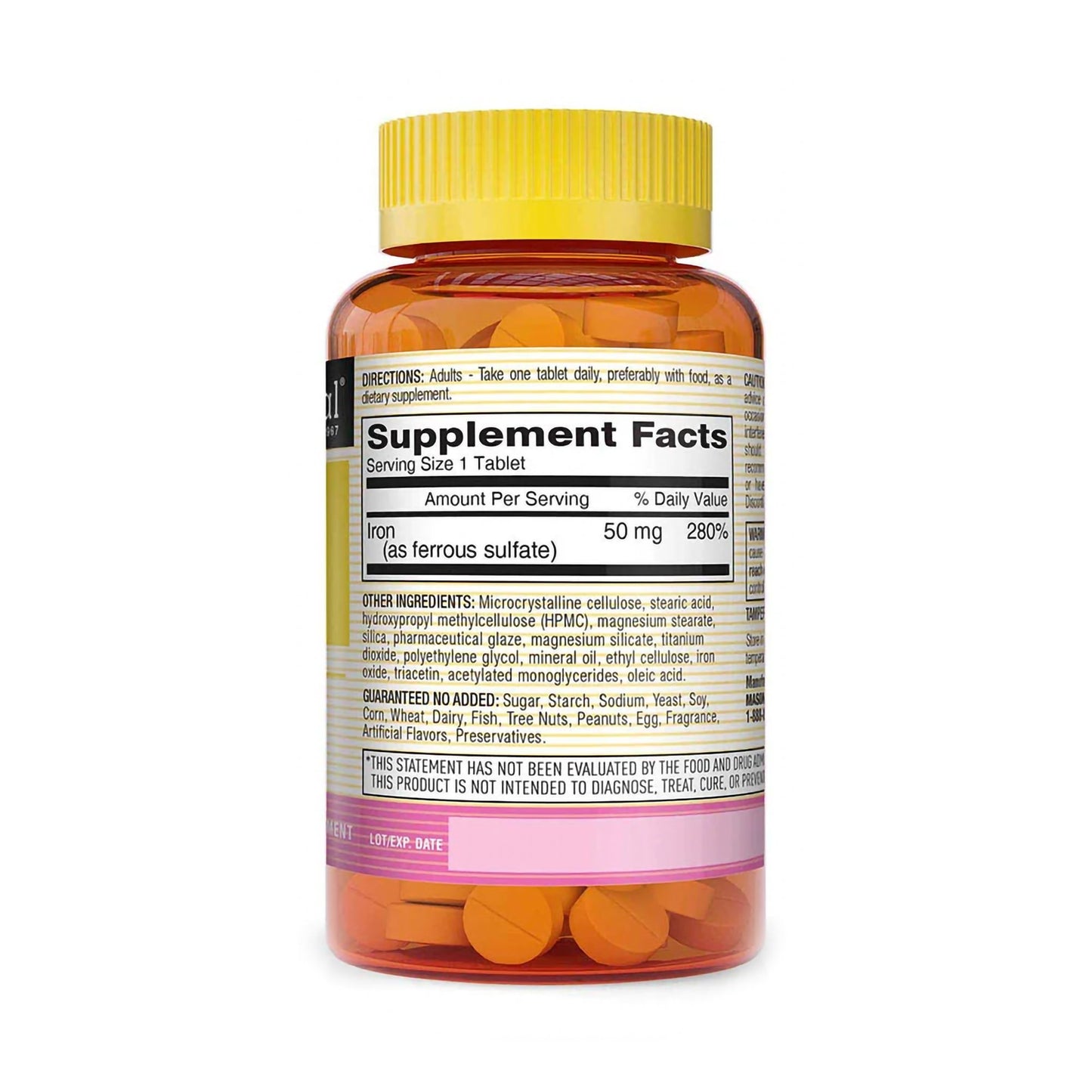 Mason Vitamins Iron Mineral Supplement 31184515265