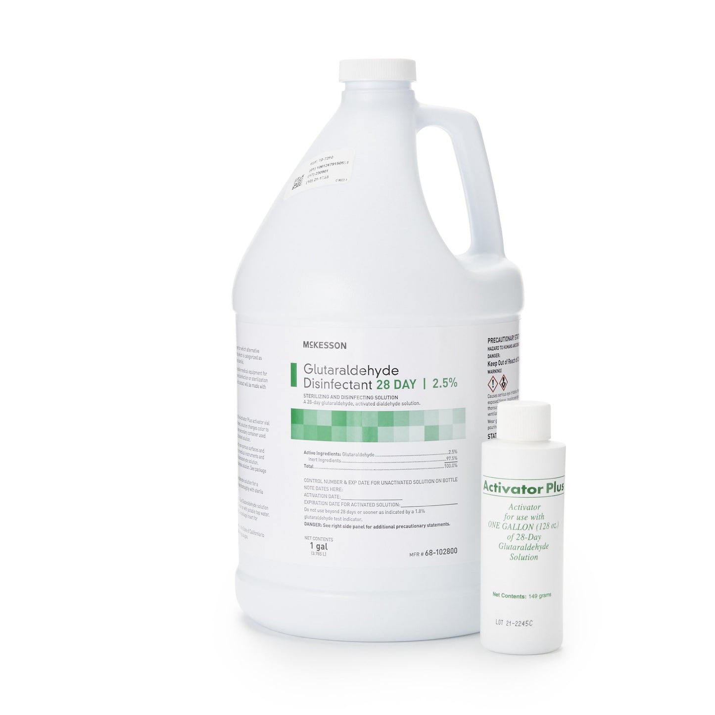 McKesson Glutaraldehyde High Level Disinfectant, 1 gal Jug 68-102800
