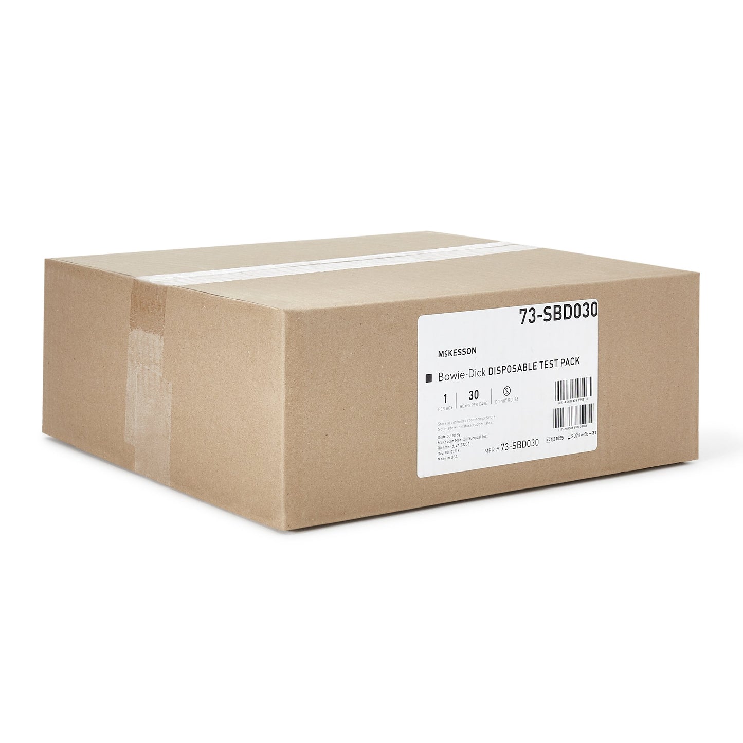 McKesson Sterilization Bowie-Dick Test Pack 73-SBD030