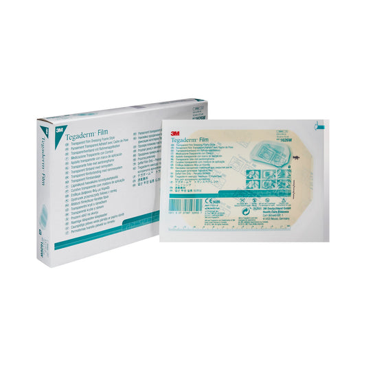 3M™ Tegaderm Transparent Film Dressing, 4 x 4-3/4 Inch 1626W