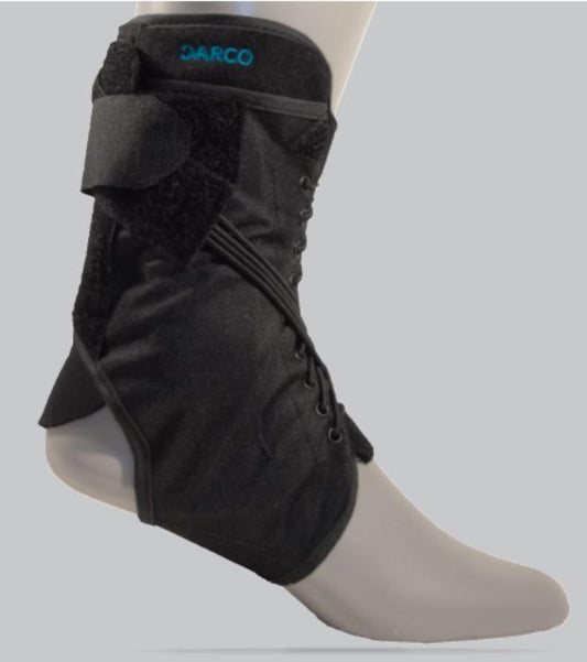 Darco Web™ Ankle Brace, Bungee / Hook and Loop Strap Closure, Large WB3
