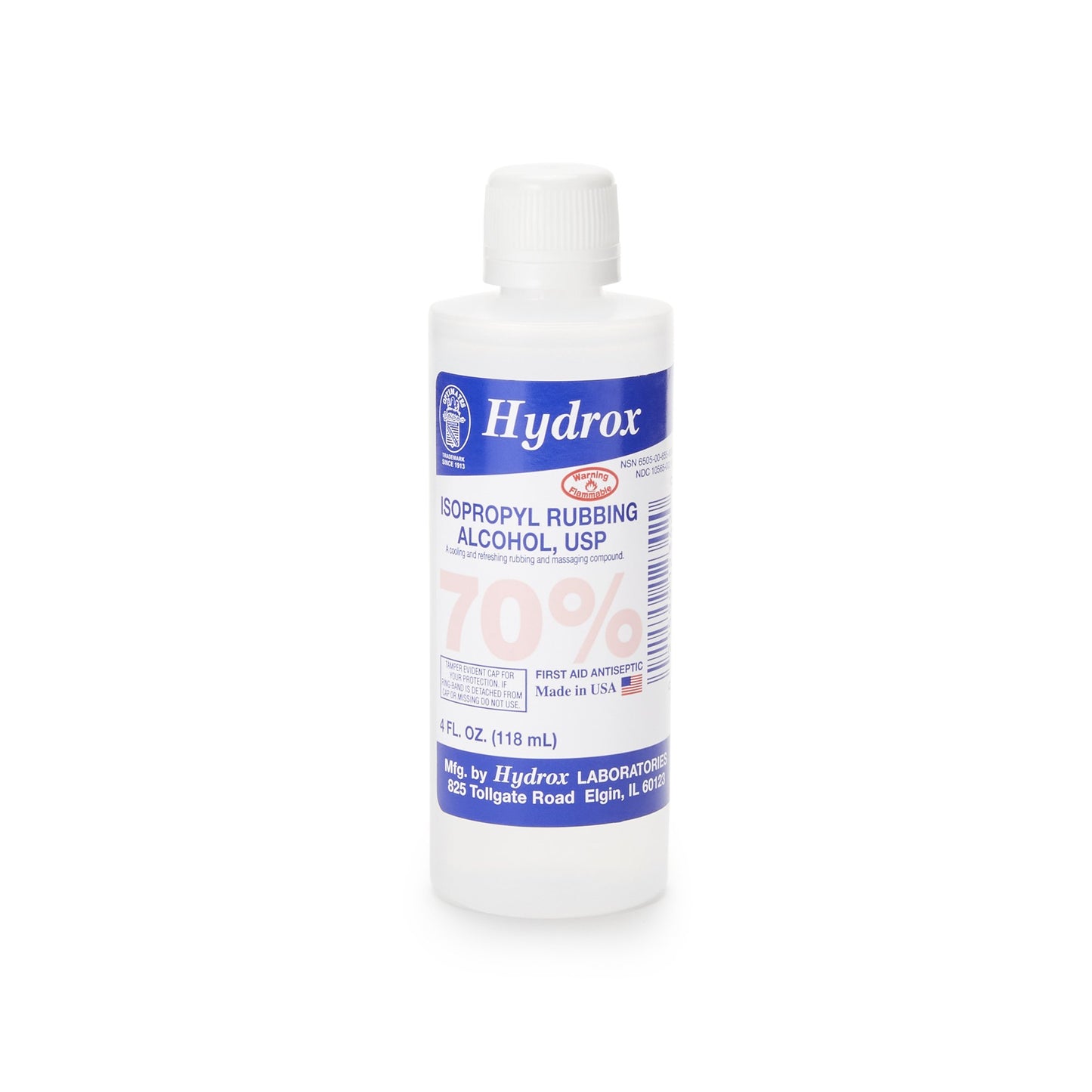 Hydrox Isopropyl Alcohol Antiseptic HDX-I0020