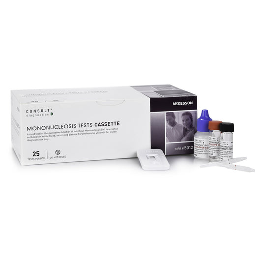 McKesson Brand McKesson Consult Infectious Mononucleosis Immunoassay Infectious Disease Test Kit 5012, KT