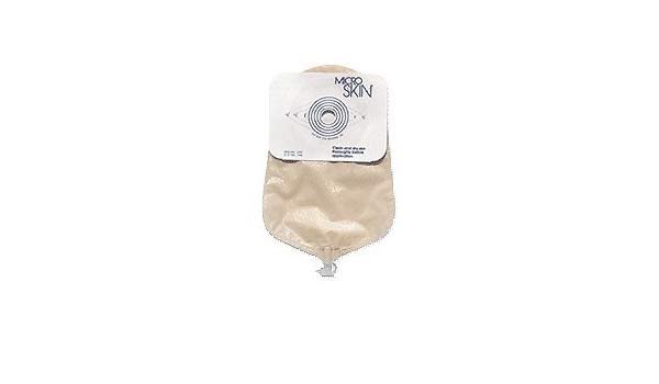 Cymed One-Piece Drainable Clear Urostomy Pouch, 9 Inch Length, Up to 1 Inch Stoma 86300, Box of 10