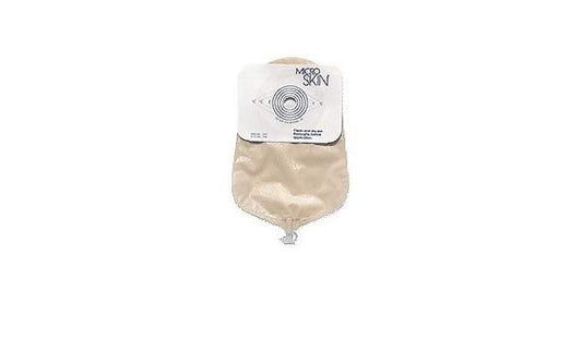 Cymed One-Piece Drainable Clear Urostomy Pouch, 9 Inch Length, Up to 1 Inch Stoma 86300, Box of 10