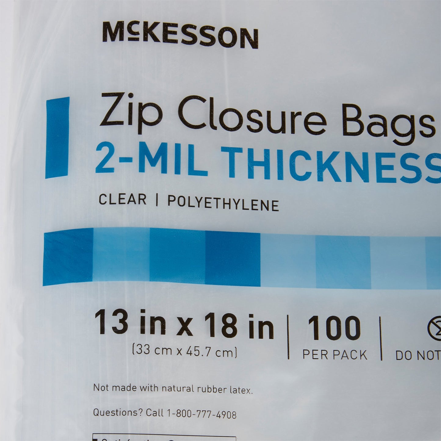 McKesson Zip Closure Bag, 13 x 18 Inch 4570