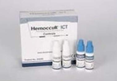 Colorectal Cancer Screening Control Set Hemoccult® ICT Fecal Occult Blood Test (FOBT) Positive Level / Negative Level 0.8 mL - 395068