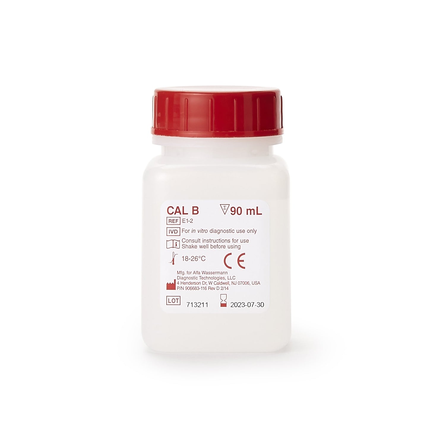 ACE® Calibrator for ACE Analyzer, CAL B test E1-2