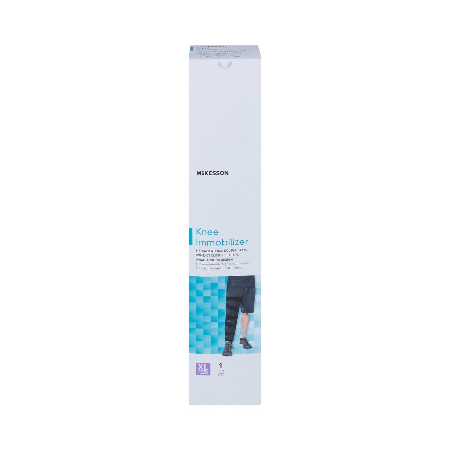 McKesson Knee Immobilizer, 20-Inch Length, Extra Large 155-79-96019