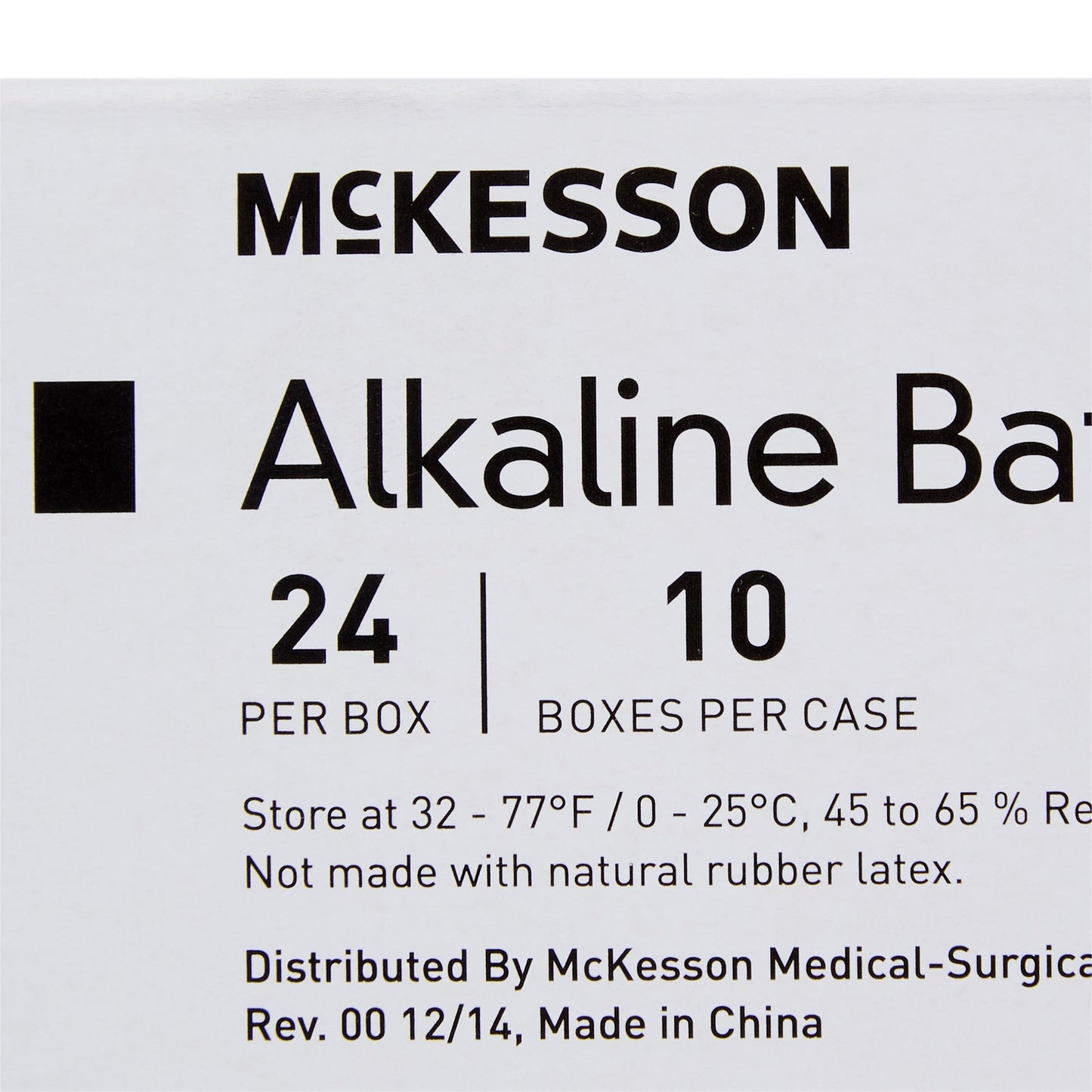 McKesson Alkaline Battery, AA Cell 4855