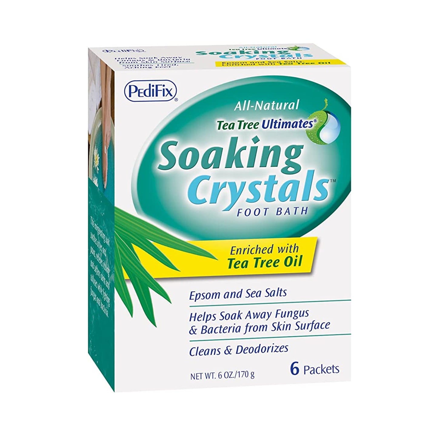 Foot Wash Tea Tree Ultimates® Crystals 1 oz. Individual Packet Scented - P3078