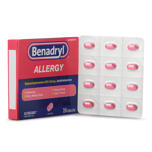 Benadryl® Diphenhydramine Allergy Relief 50580022651