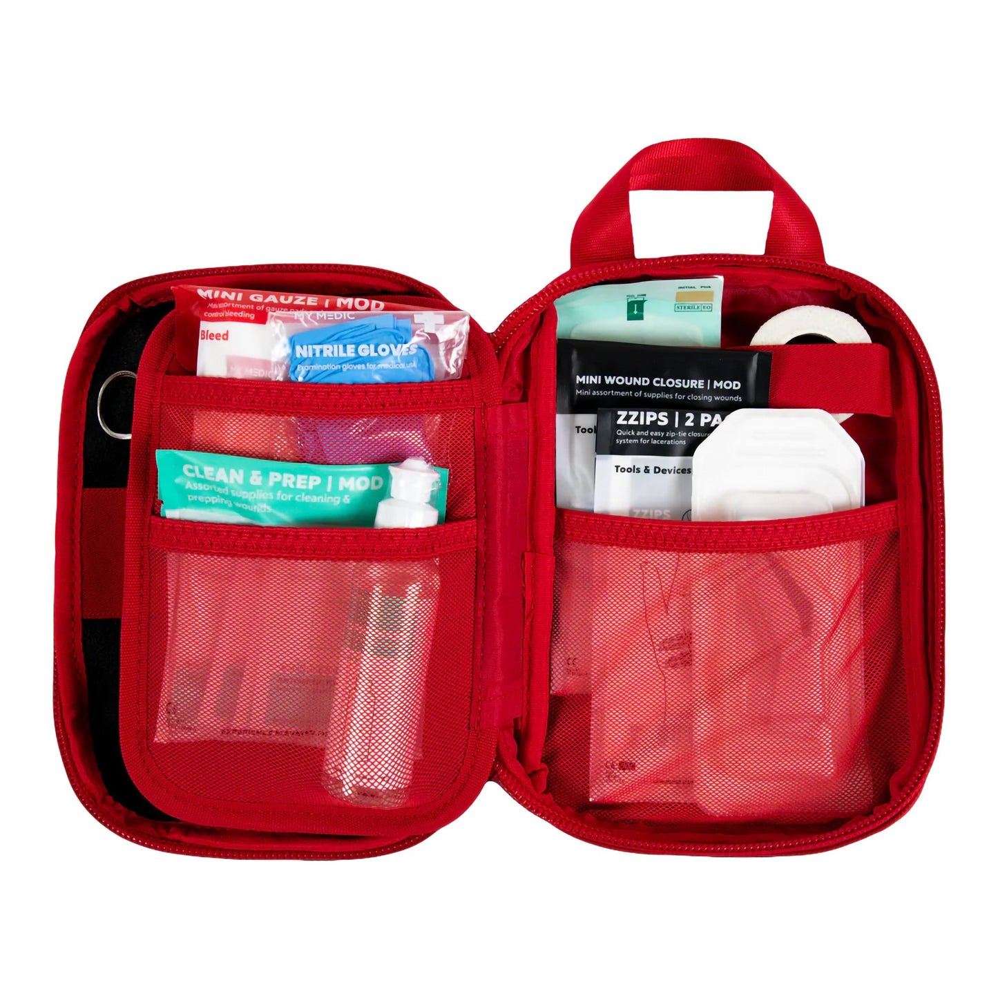 My Medic™ Wound Closure First Aid Kit, Red MM-KIT-U-WND-CLSU-RED-V2
