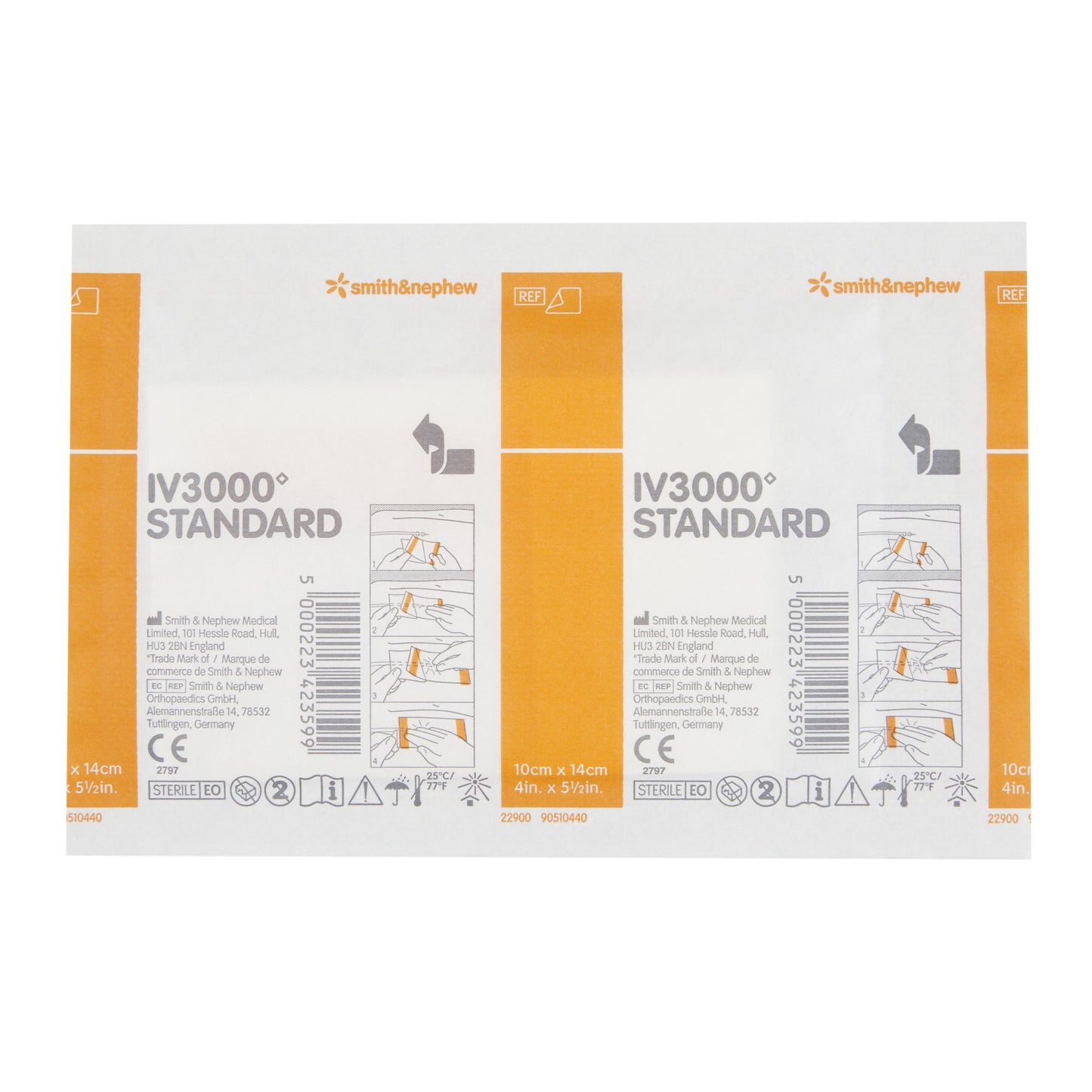 IV3000™ Catheter Securement Dressing, 4 x 5 Inch 4925