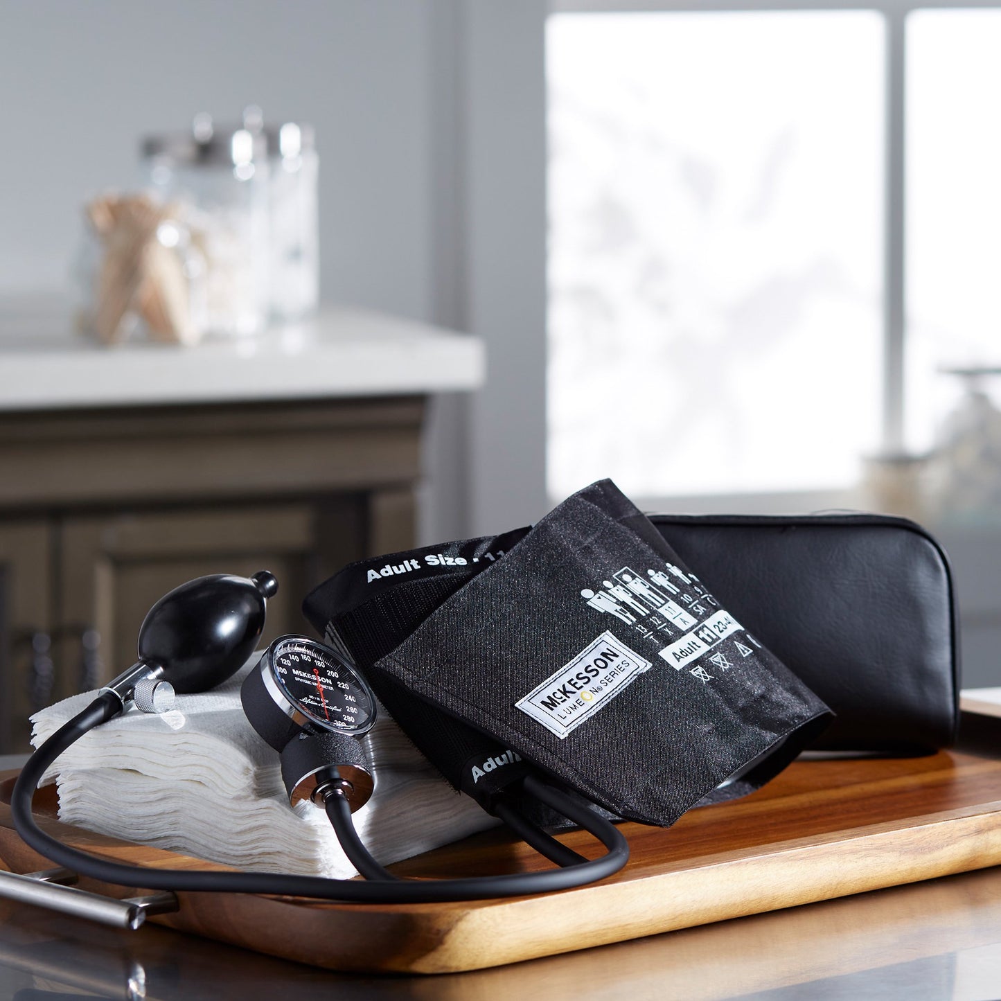 McKesson Lumeon 2-Tube Aneroid Sphygmomanometer with Cuff 01-720-11ABKGM