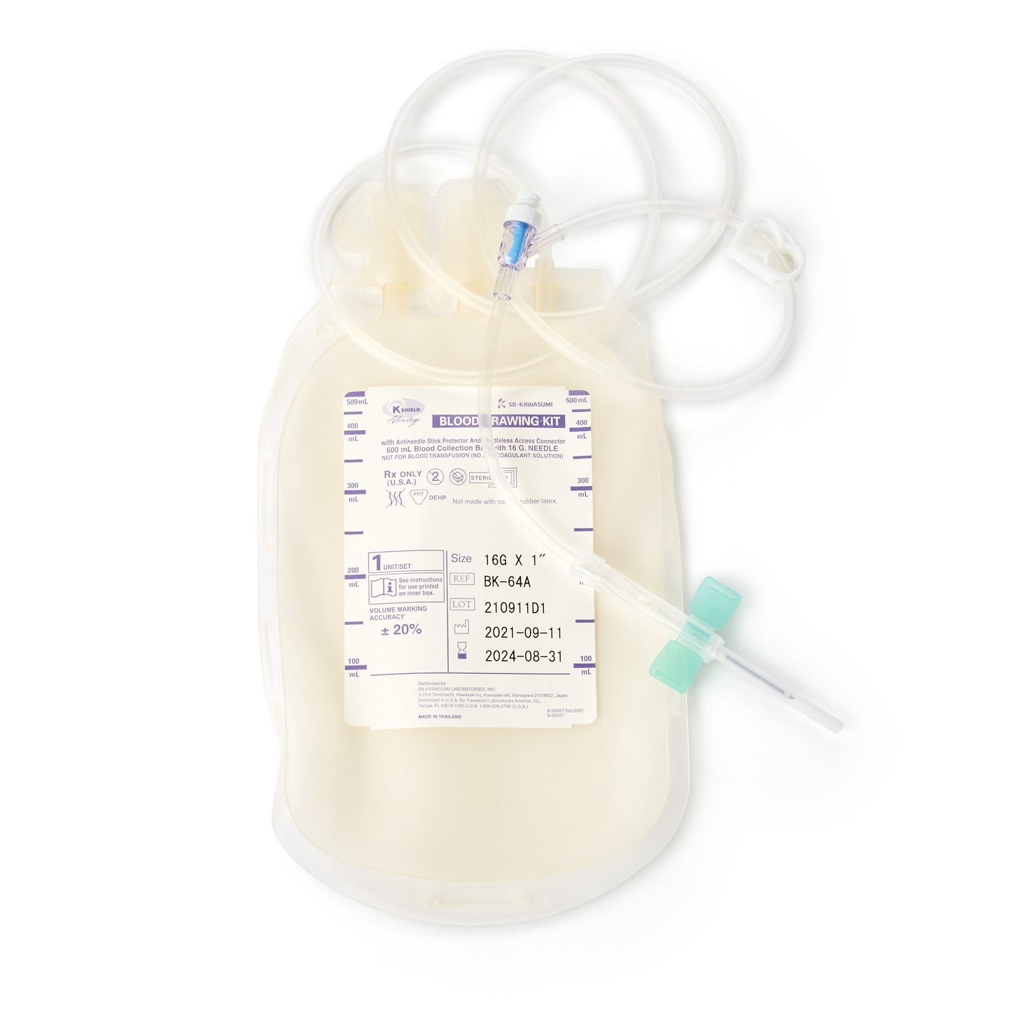 K-Shield® Advantage Blood Draw Kit BK-64A