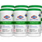 Clorox Healthcare® Hydrogen Peroxide Cleaner Disinfectant Wipes 6.75 x 5.75 Inch 30825