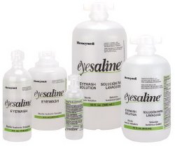 Honeywell Safety Products Eyesaline Eye Wash Solution, 16-ounce Bottle 32-000454-0000-H5, Case of 12