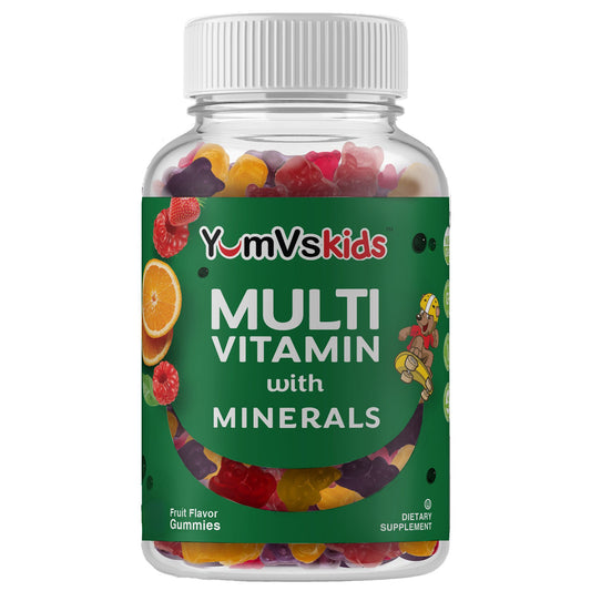 Multivitamin Supplement YumV's™ Gummy 60 per Bottle Assorted Fruit Flavor - 9052-06-YVP