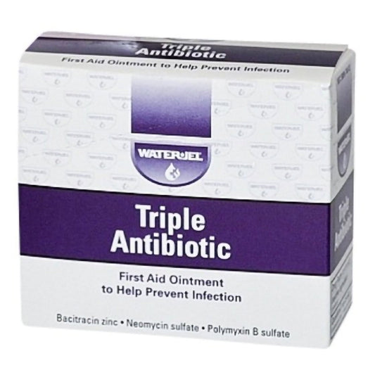 First Aid Antibiotic Bacitracin / Neomycin / Polymyxin B Water Jel® Ointment 0.9 Gram Individual Packet - WJTA1800.00.000