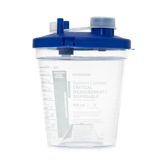 Suction Canister McKesson 800 mL Pour Lid - 16-43208-05