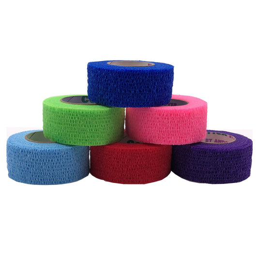 Cohesive Bandage CoFlex® 2 Inch X 5 Yard Self-Adherent Closure Neon Pink / Blue / Purple / Light Blue / Neon Green / Red NonSterile 14 lbs. Tensile St