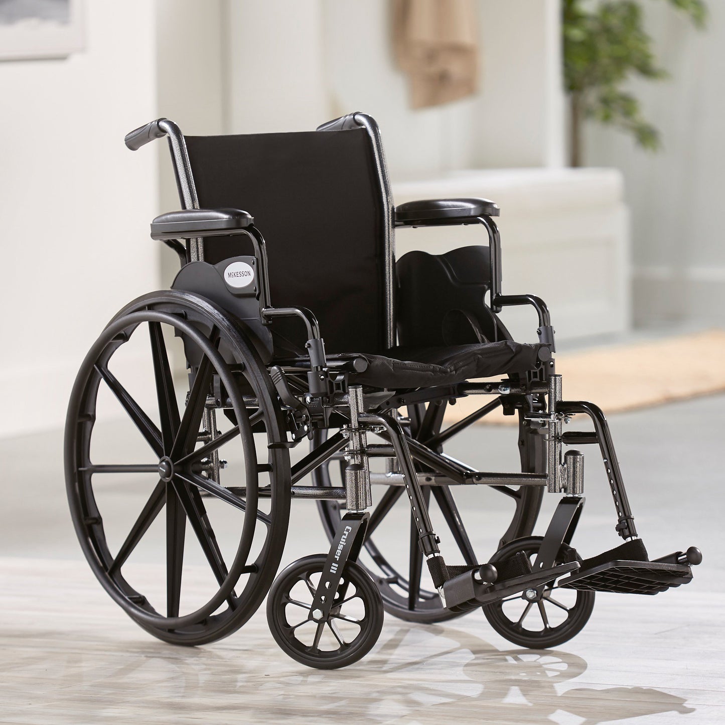 McKesson Lightweight Wheelchair, 16 Inch Seat Width 146-K316DDA-SF
