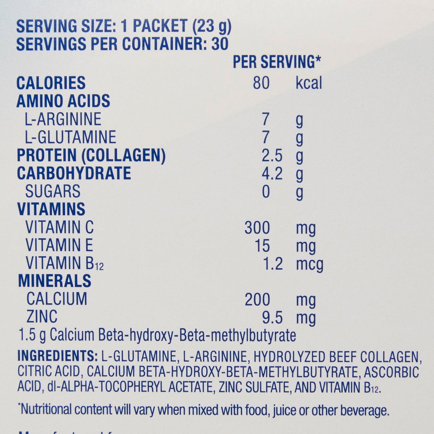 Juven® Arginine/Glutamine Therapeutic Nutrition Powder 66686