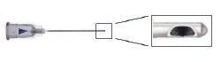 Aesthetic Microcannula SteriGlide® 1-1/2 Inch Length 25 Gauge Regular Wall Without Safety - TSK2538SG