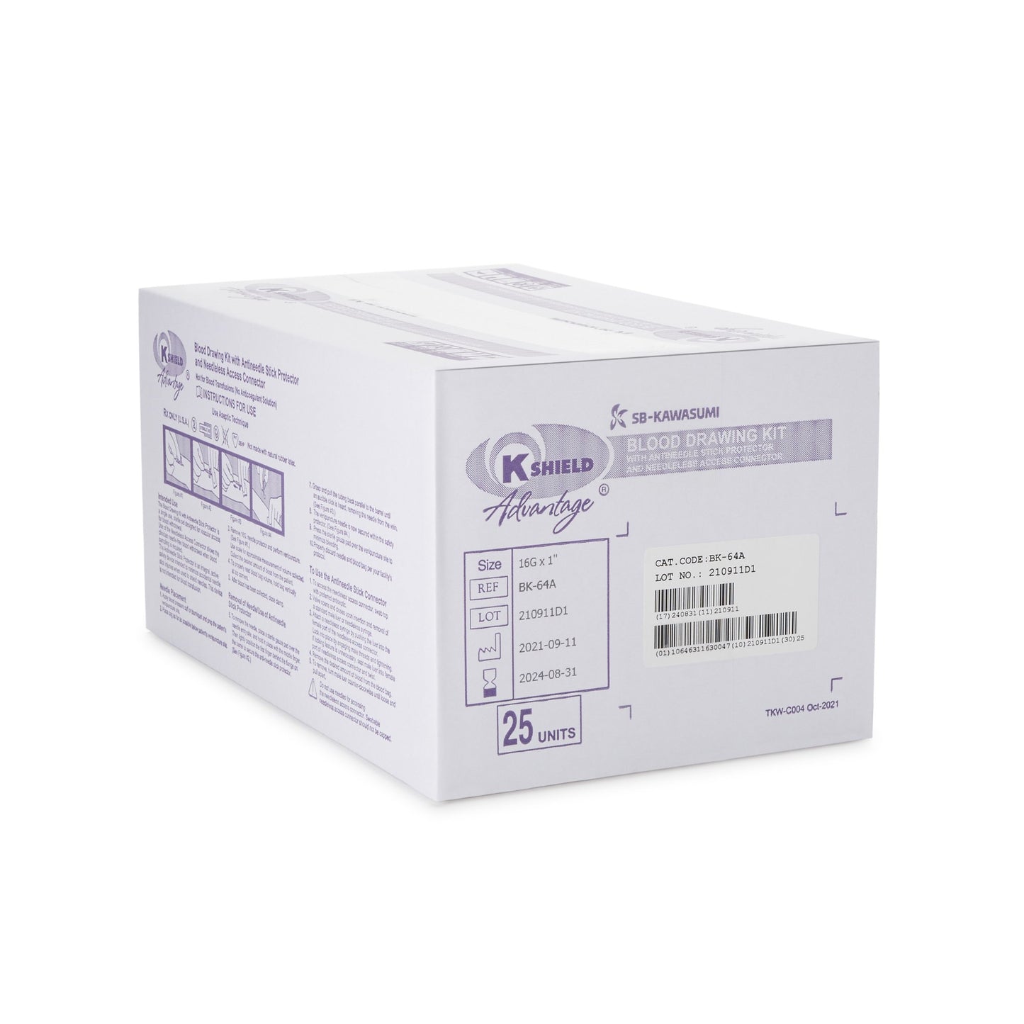 K-Shield® Advantage Blood Draw Kit BK-64A