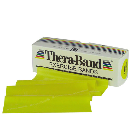 Exercise Resistance Band TheraBand® Yellow 5 Inch X 6 Yard X-Light Resistance - 10-1000
