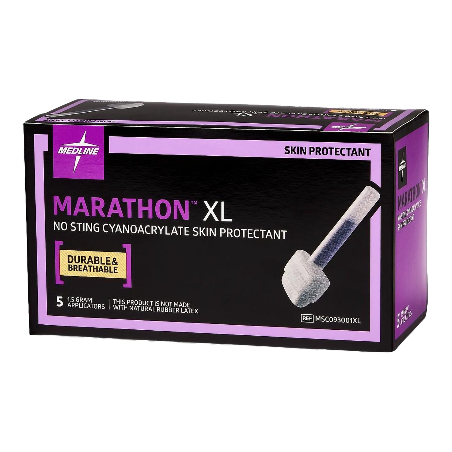 Skin Barrier Applicator Marathon® Cyanoacrylate Individual Packet X-Large Sterile MSC093001XL