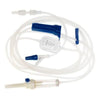 IV Pump Set McKesson Pump 1 Port 10 Drops / mL Drip Rate 0.2 Micron Filter 102 Inch Tubing Solution Without Flow Regulator - TCBINF6480-A