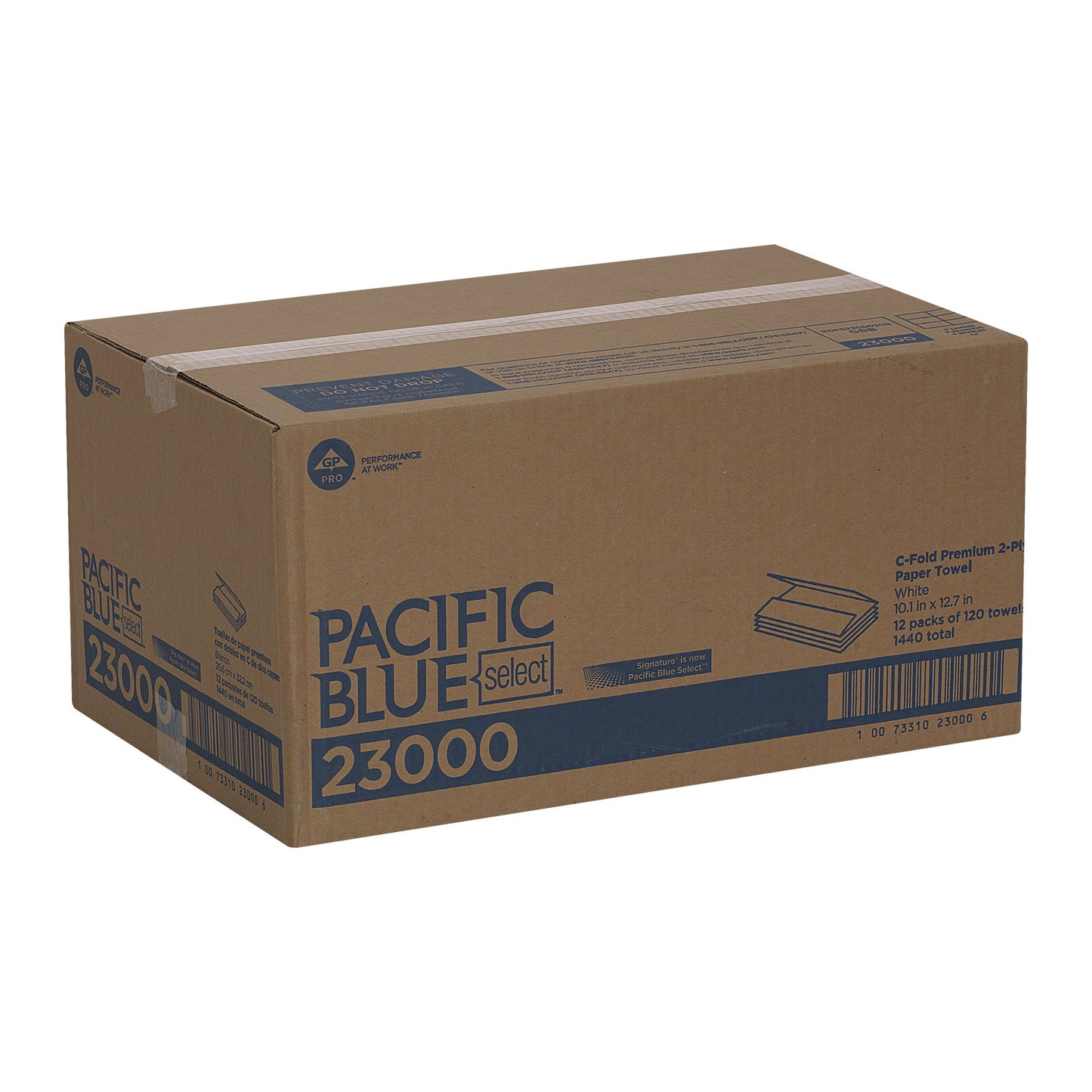 Pacific Blue Select™ Paper Towel, 13-1/5 x 10-1/10 Inch 23000