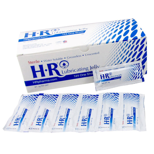 Lubricating Jelly HR® One Shot® 5 Gram Individual Packet Sterile - 209