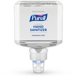 Hand Sanitizer Purell® Healthcare Advanced Gentle & Free 1,200 mL Ethyl Alcohol Foaming Dispenser Refill Bottle - 7751-02