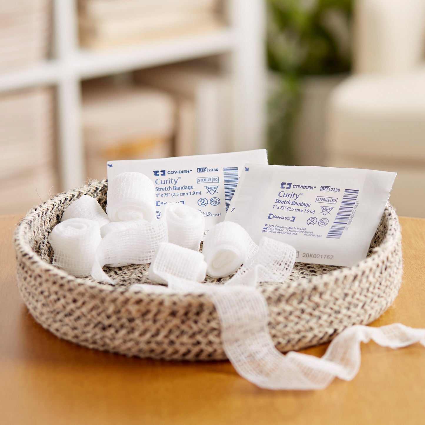 Curity™ Sterile Conforming Bandage, 1 x 75 Inch, 1-Ply 2230-