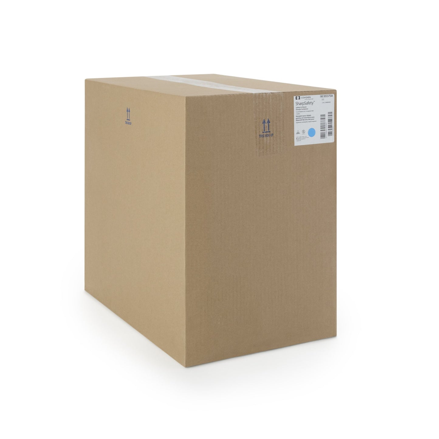 SharpStar™ In-Room™ Multi-purpose Sharps Container, 3 Gallon, 16½ x 13¾ x 6 Inch 8537SA