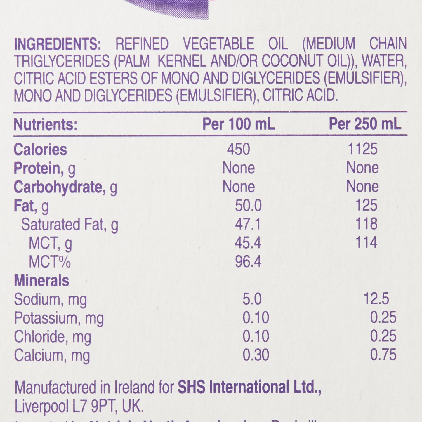 Liquigen® Emulsified MCT Oil, 8.5-ounce bottle 71957