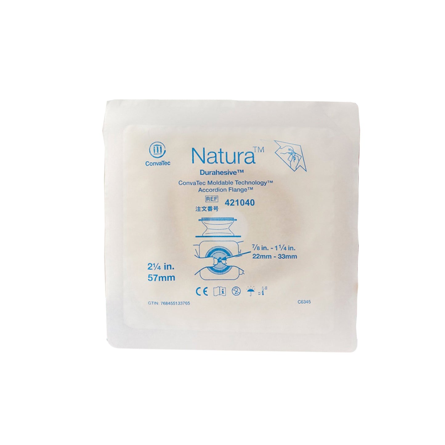 Natura™ Skin Barrier, 2-1/4 Inch Flange 421040