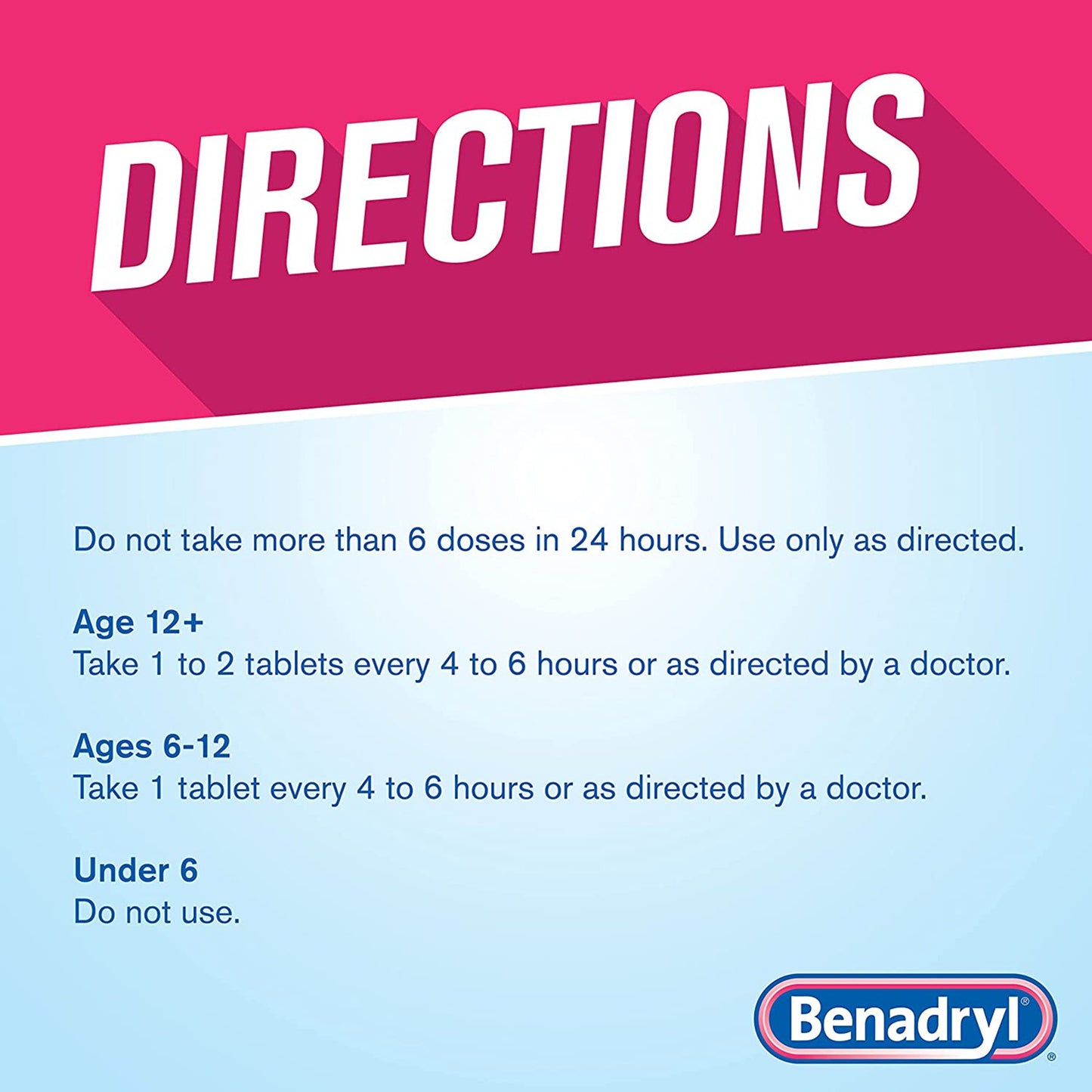Benadryl® Allergy Ultratabs 531703100