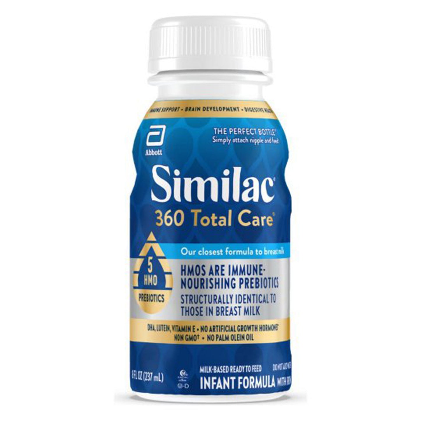 Infant Formula Similac® 360 Total Care® Unflavored 8 oz. Bottle Liquid 68138